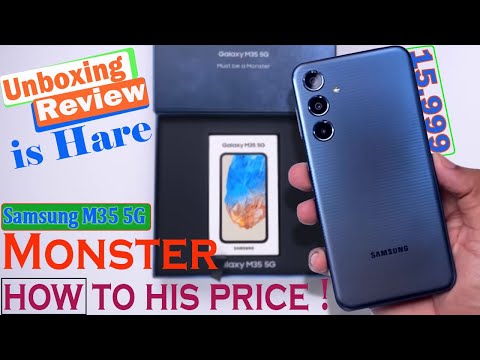 Samsung Galaxy M35 5G Unboxing & Big update REVIEW is Hare @15,999/-#samsungGalaxym355G #Logicmobile