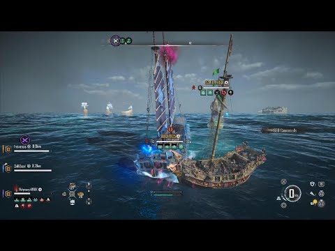 SKULL AND BONES - Resupply mid fight as I ran out of cannonballs