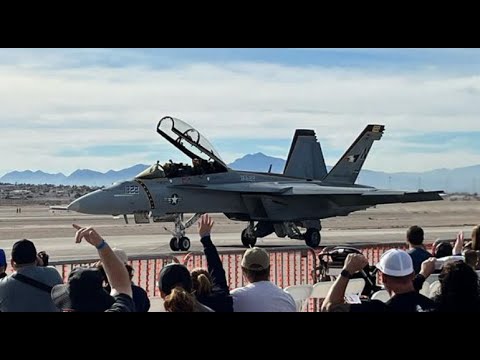 US Navy West Coast Rhino Demo Aviation Nation 2022