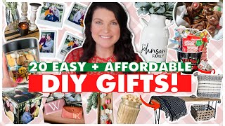 20 thoughtful DIY gift ideas people ACTUALLY want! 🌲 (Affordable + Amazing!)