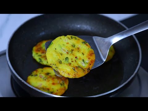 With 1 cup of poha without any hardwork make for entire family | Less Oil Breakfast/Snacks recipe |