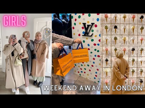 Girls Weekend Away in London! | Exhibitions, MamaMia, Food & More 👯‍♀️💗