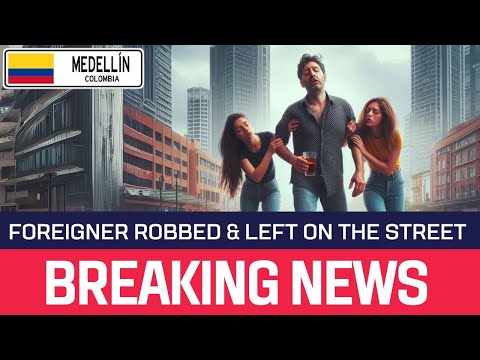 Shocking Robbery in Medellín: Two Women Sought After Abandoning Foreigner