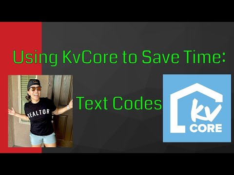 (eXp Downline) KvCore CRM Strategy: Text Codes