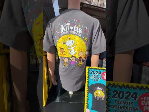 Knott’s Berry Farm Peanuts Celebration 2024 merch