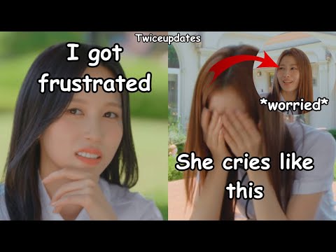 twice mina burst to tears during misamo rehearsal *even her teacher say sorry to her*