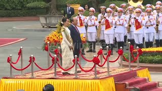 🇲🇲🇻🇳 Myanmar (Burma) National Anthem "Kaba Ma Kyei" Played by Vietnamese Military Bands