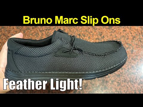 Feather Light Slip On's by BRUNO MARC