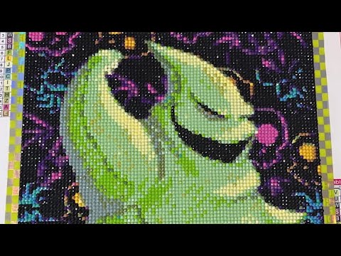 Completed Oogie Boogie Diamond Painting | TEMU