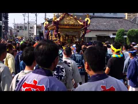 平成27度八釼八幡神社例大祭神輿巡行