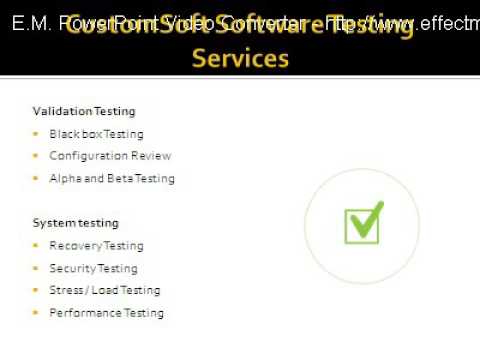 CustomSoft Software Testing Services