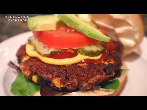 Chipotle Black Bean Burgers | How to Make Black Bean Burgers