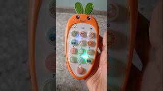 Cute carrot 🥕 mobile for kids #toddlerlearning #cute #plastictoy #ytshorts