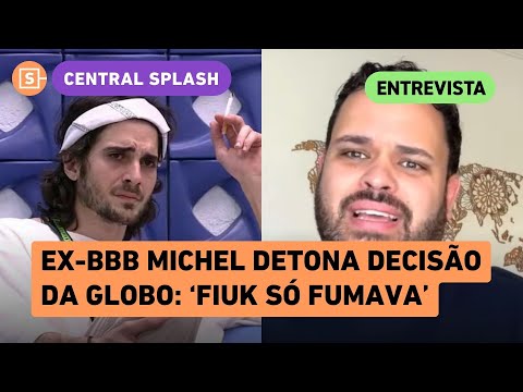 Ex-BBB Michel detona Globo após ter sido ignorado em Bodas de Prata e acaba com Fiuk: 'Só fumava'