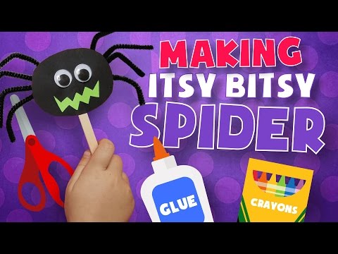 Making of: ITSY BITSY SPIDER SONG | nursery rhyme songs | LOTTY LEARNS