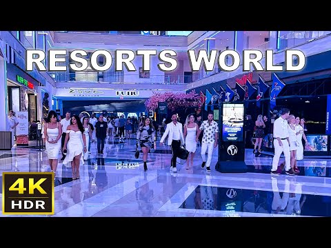 [4K HDR] Resorts World Las Vegas Walking Tour | October 2024