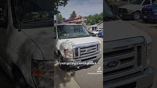 Rust is cancer for cars #rust #damage #window #glass #windshield #ford #econoline #tiktok #youtube