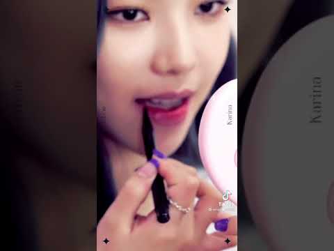 210302 karina DIY Lipstick @Tik Tok