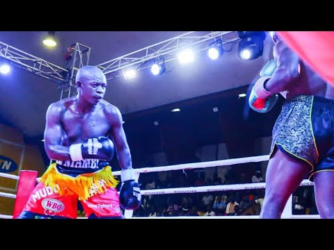 BOBI WINE's Coach Jajja Mudde Ntambi Schools Jinja Based Frank Ngoobi,Wins By Unanimous Decision