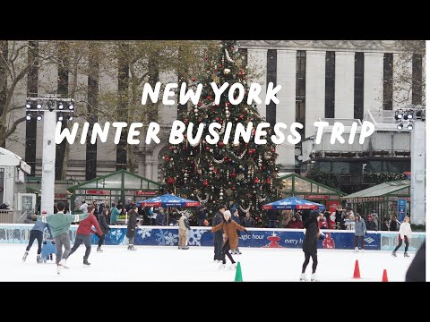 New York Business Trip : Winter Edition , Christmas in New York