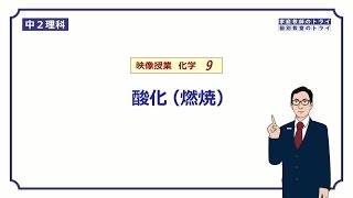 【中２　理科　化学】　鉄の酸化(燃焼)　（１６分）