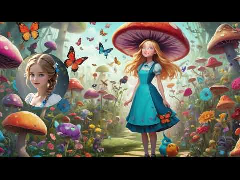 Baby Sensory Bedtime Stories for Kids and Toddler |Alice in Wonderland – Rabbit Hole Adventure story