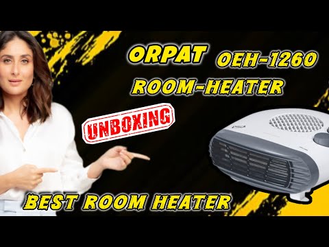 Orpat OEH-1260 Room Heater Unboxing |  #roomheater #orpatroomheater #bestroomheater #oeh1260 #zfr07