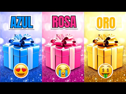 ¡Elige Tu Regalo! 🎁 Azul, Rosa, Oro