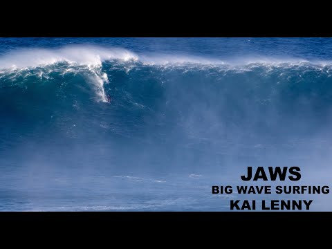 SUPER SWELL SATURDAY KAI LENNY SURFING MASSIVE JAWSI!!!