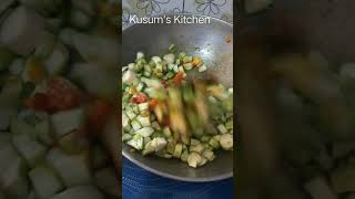 Quick and Easy Turai Recipe | How to make turai ki sabji #kusumskitchen #turaikisabji