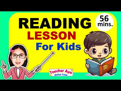 READING LESSON FOR KIDS | PRACTICE READING Grade1, 2, 3 |Teacher Aya Online Tutor | Compilation