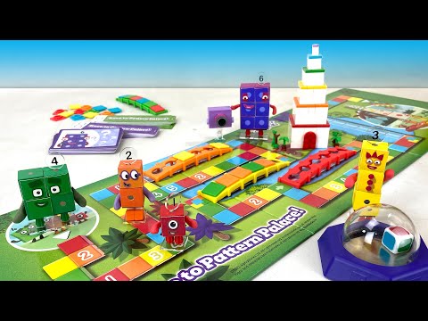 How to Play Numberblocks Race to Pattern Palace Board Game