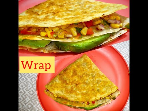 Wrap recipe by Salty bite | #shorts