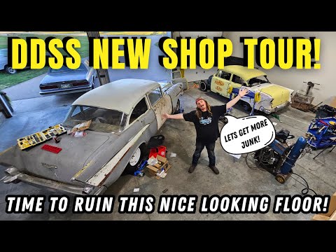 What Are We Going To Do With This Shop Space?! Inside Look At DD Speed Shop's New Shop!