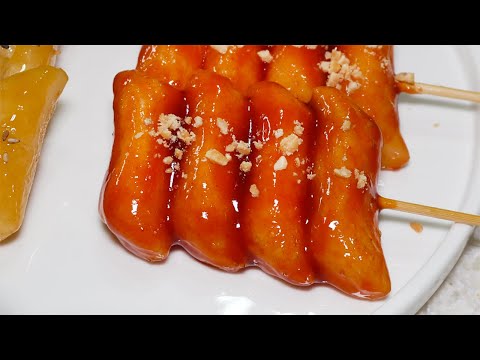 Rice Cake Skewer / Korean Food [Tteogkkochi]