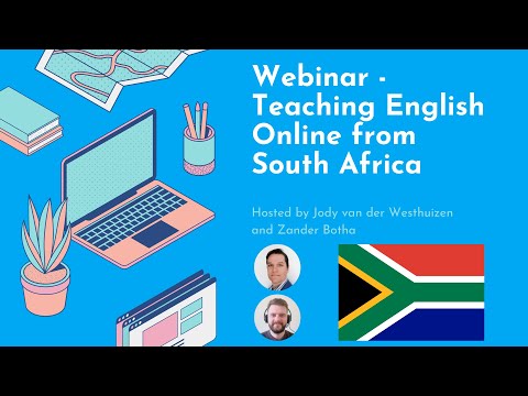 eTEFL South Africa Webinar Jan 30th 2023