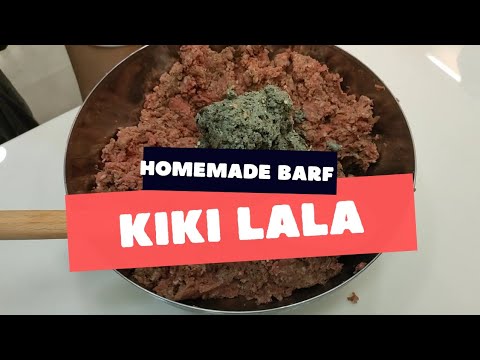 Homemade barf for My furkids kiki lala