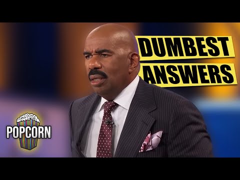 10 DUMBEST Answers on Family Feud with Steve Harvey!