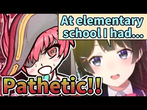 Marine Surprises Hearing What Mito Did At Elementary School [ENG SUB] Hololive