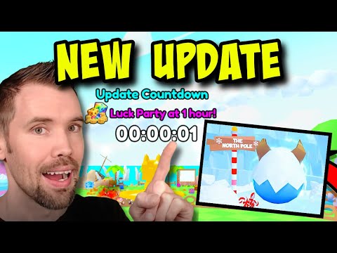 🔴LIVE | CHRISTMAS UPDATE COUNTDOWN IN PETS GO | Roblox