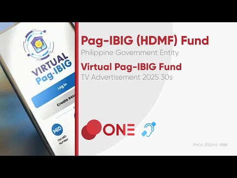 Virtual Pag IBIG Fund TV Ad 2025 30s [CC]