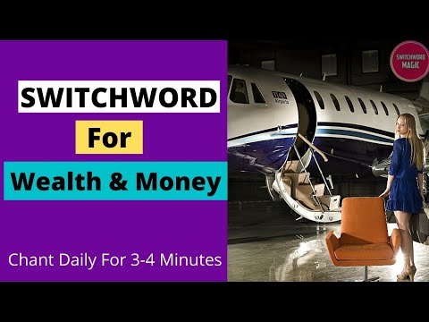 how to attract wealth and money | switch words | switchword magic