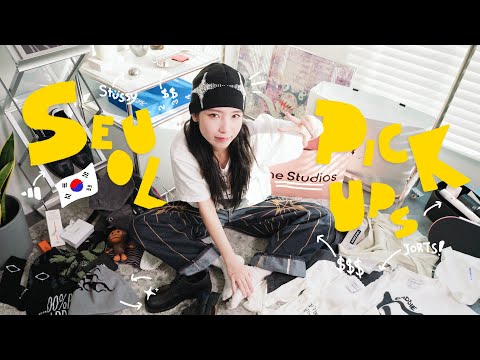 2024 SEOUL PICKUPS + ของขวัญวันเกิด! (THUG CLUB, MSCHF, ACNE STUDIO, ADER ERROR ETC.)