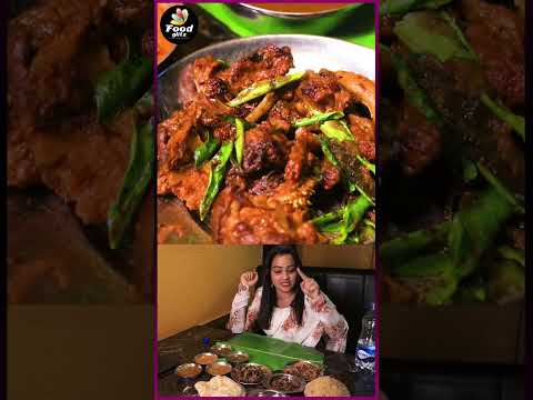 Non -veg Meals 😋மதுரை குமார் மெஸ் | Tamil Food Review | Cooking | #shorts