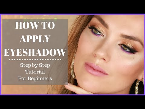 How to Apply Eyeshadow for Beginners Makeup Tutorial