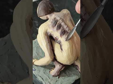 Sculptor Lida Deli😲#artprocess #sculptor #subscribe #clayart #tiktok #artwork #sculpture