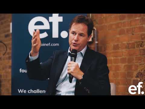 The Roles of the US, China and Europe in Global Tech - Nick Clegg