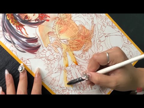 Drawing Kurumi Tokisaki - Original Vs Spirit Ver. | Date a live | Huta Chan