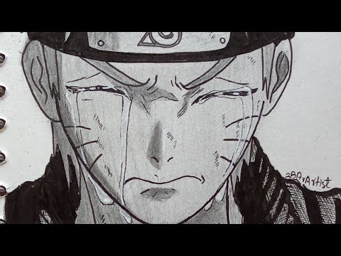 How to draw Naruto uzumaki (from Naruto Shippuden)|2ba vArtist (anime sketch)