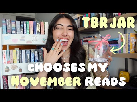 tbr prompt jar picks my November reads 🫙📚*November TBR* 🤎